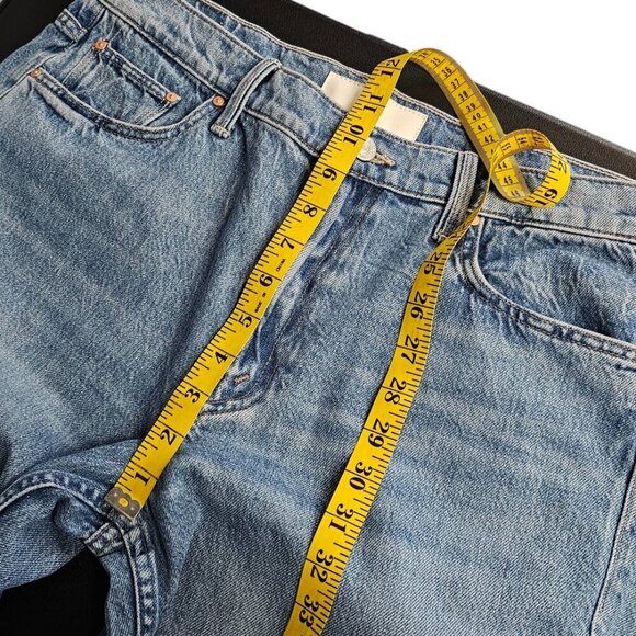 MOTHER Superior Womens The Bookie Flood Jeans, Deans List, High Rise, Boot, 31 - Picture 5 of 13